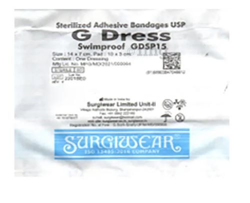 G Dress Swimproof Surgiwear GDSP-15 Bandage