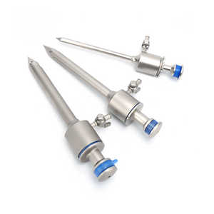 Stainless Steel Veterinary Trocar Kit