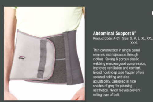 Tynor Abdominal Belt 9 Inch