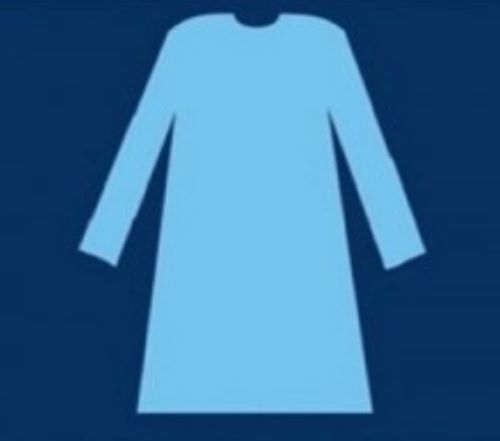 Full Medical Surgical Gown MAE 812