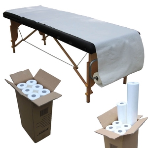 Nonwoven Breathable Waterproof Disposable Medical Massage Bed Sheet Roll