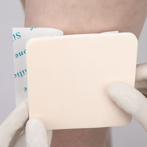 Private Label Sterile CE Certified Self-Adhesive Waterproof Absorbent Silicone Foam Dressing Without Border