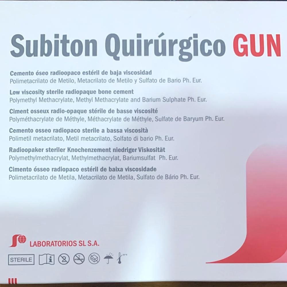 Subiton G-UN Antibiotic Bone Cement