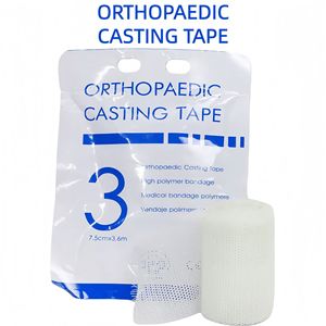 Medical Casting Tapes Plus Fibreglass Cast Bandage White Orthopedic Cast Tape